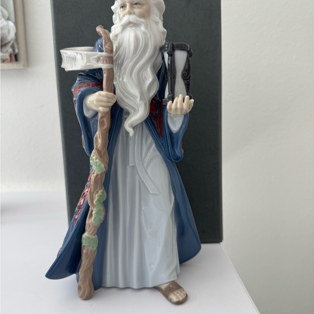 Lladro Father Time Millennial 1999